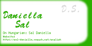daniella sal business card
